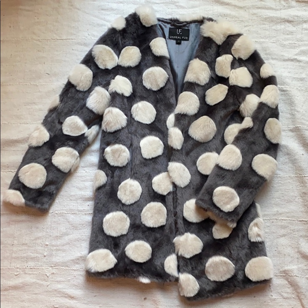 Rare Unreal Fur Bubble Coat - image 1